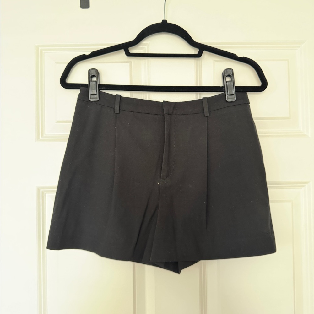 Zara Black High Waist Women's Shorts